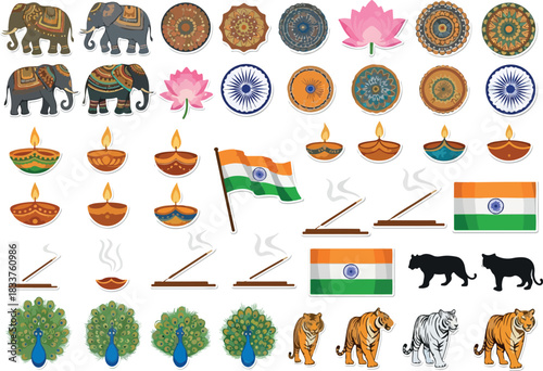 Cultural Heritage Icons Exploring India's Rich Symbols and Traditions