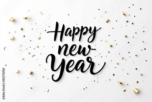 Happy new year celebration