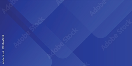 Abstract blue background with glowing geometric lines. Modern blue gradient square shape design. Futuristic technology. eps 10