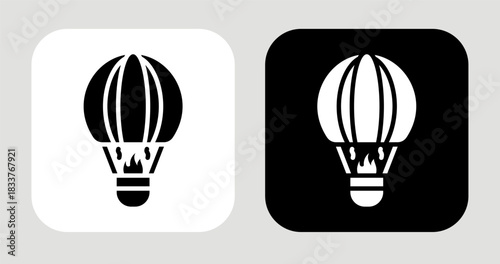 Lift Purpose Icon In Black and White Glyph Style