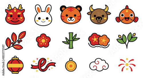 Celebrate Lunar New Year with darling traditional icons of fortune and prosperity