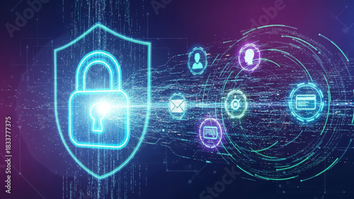 cybersecurity, data-privacy protection and secure software interfaces across futuristic