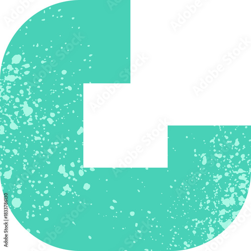 Textured Brutalist Element 