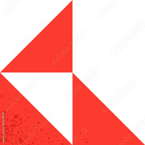 Textured Brutalist Element 