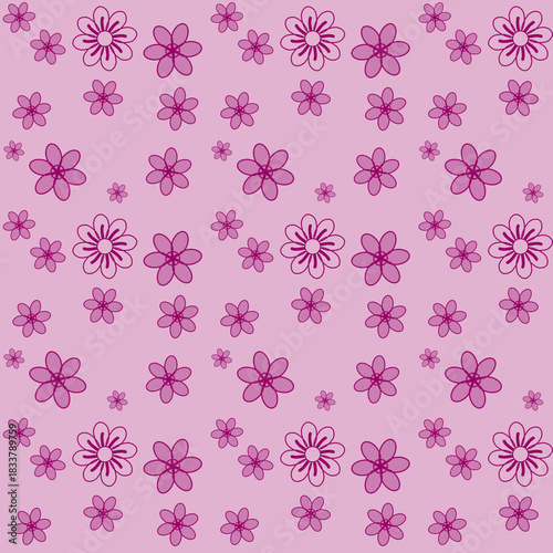 Seamless pattern for all about print