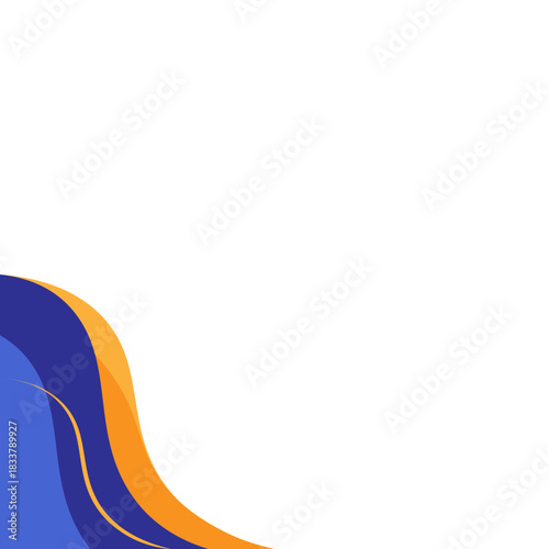 Business Wavy Corner