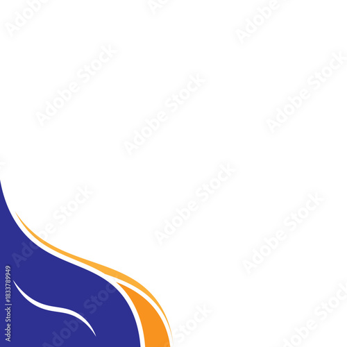 Business Wavy Corner