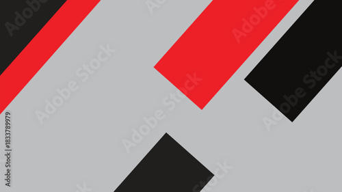 Red vector arrow icon on a road sign illustration for business concept and web design element template