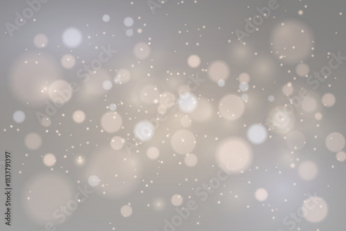 Abstract background of bokeh and light, dust particles and lights.