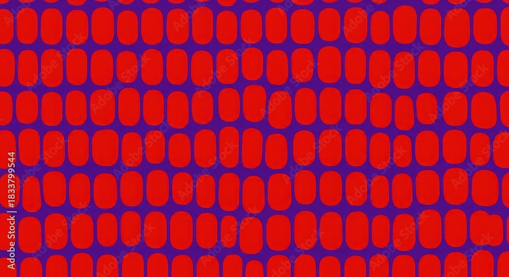 Fototapeta premium Abstract red and blue vertical stripes pattern