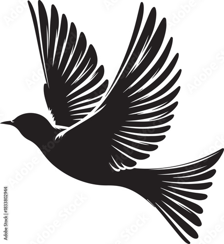 vector illustration of an eagle