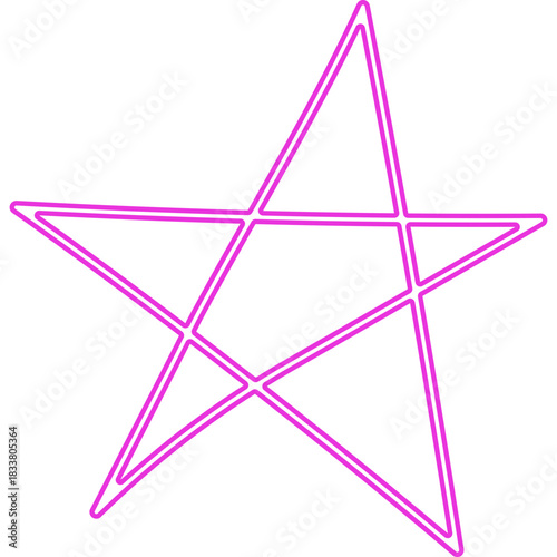 Handdraw Neon Decoration