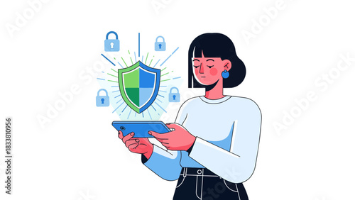 Magical Library with Floating Bottles of Human Emotions