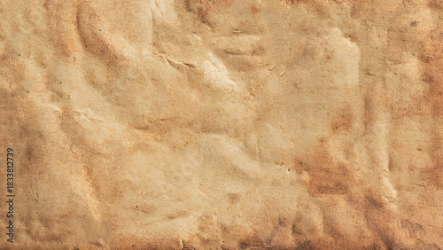 brown empty old vintage paper background. Paper texture. 