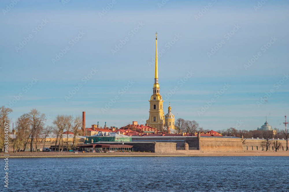 Obraz premium Peter and Paul Fortress in St. Petersburg