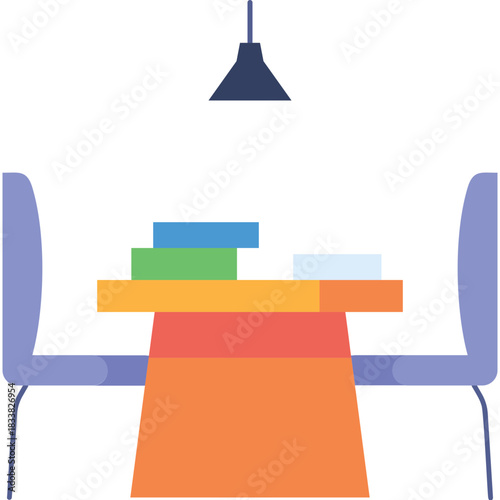 Reading Room Illustration