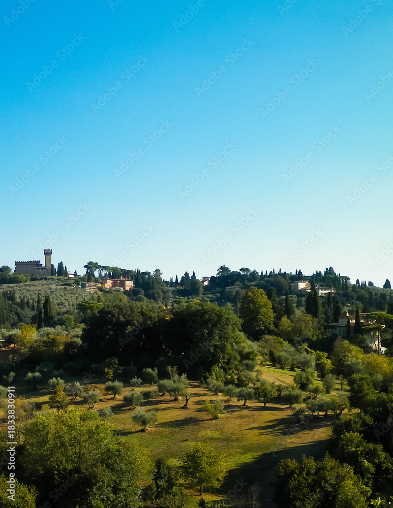 Obraz premium Countryside in Tuscany Italy.