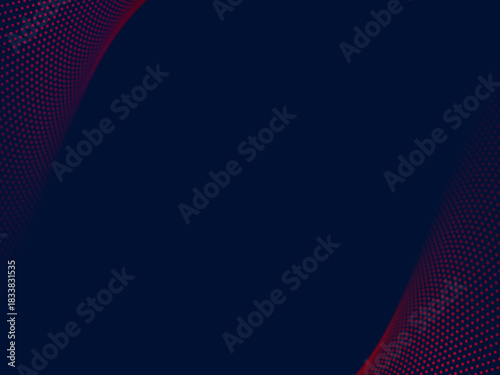 Abstract colorful halftone dotted technology background with gradient effect suitable for digital design, web template, modern graphics and futuristic concept illustration