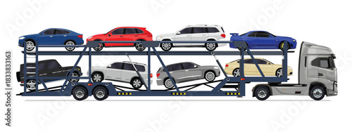 icon truck art design vector