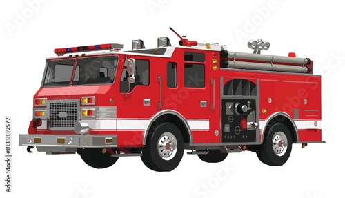 icon transport fire truck service vector design