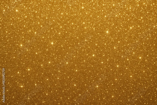 Glitter gold sparkle texture background.