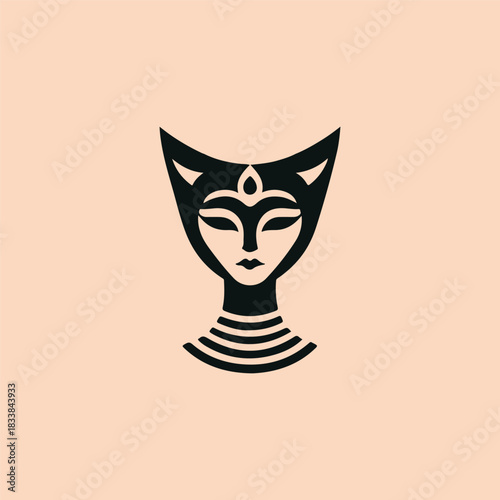 Goddess Bastet Logo