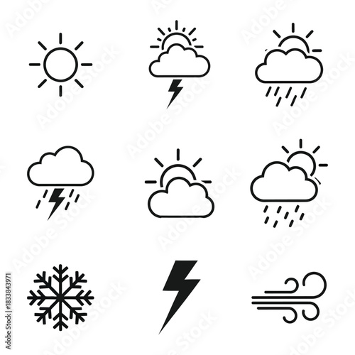 weather icons set