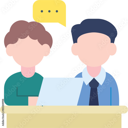 Career Mentorship Illustration