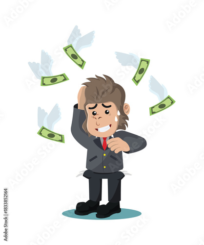 business.gorilla.dont.have.any.money.in.pocket.