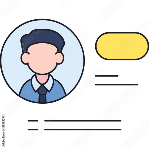 Professional Profile Sticker