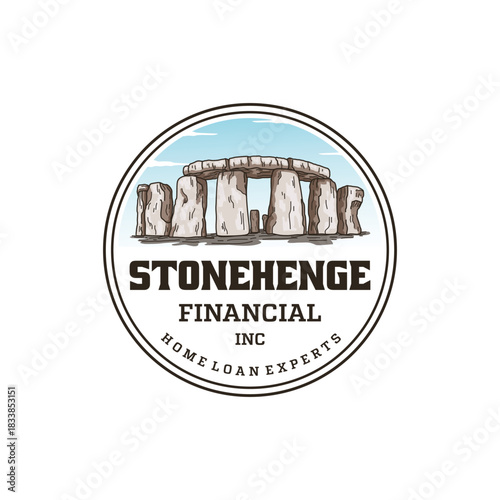 Stonehenge logo design