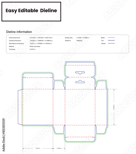 hanging medicine box dieline template,box packaging dieline printable product packaging layout,cardboard box dieline
