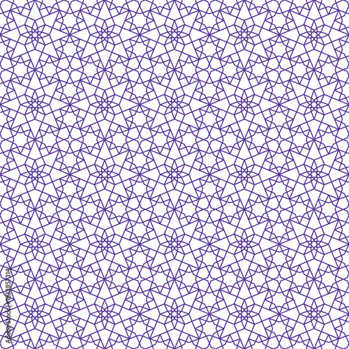 Connecting Star Pattern Background Material, Swatch Compatible, Purple. / 繋がる星のパターン背景素材 スウォッチ対応 紫