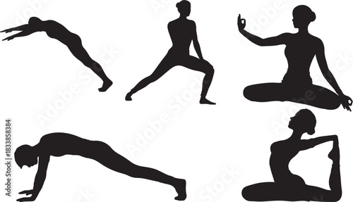 silhouette of a woman