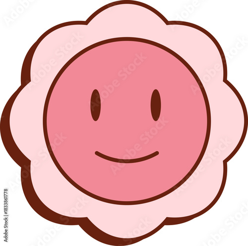 Groovy Smile Flower