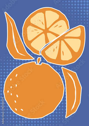 Citrus Poster Background