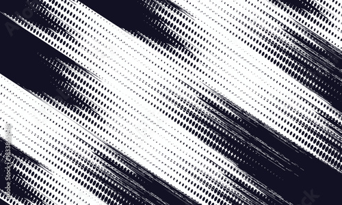 Abstract modern speed line style dark blue halftone banner design template. Elegant, abstract decoration