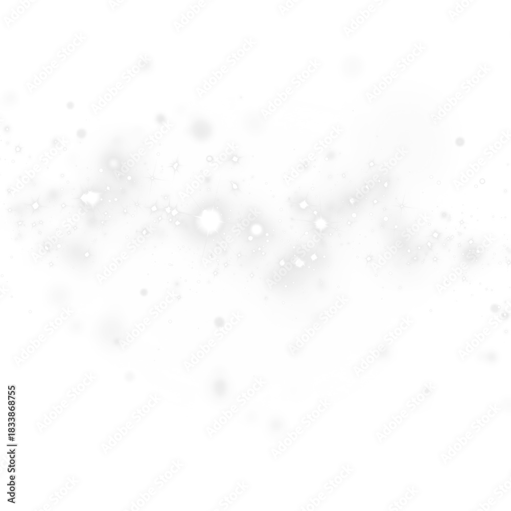 Naklejka premium PNG sparkle overlay with stardust effect on transparent background