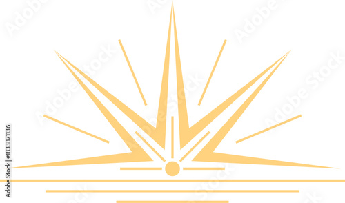 Sunburst over Horizon