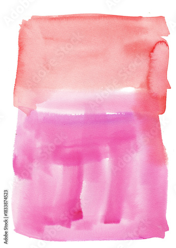 Abstract Watercolour Painting Stain 