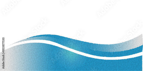 Blue and white business wave banner background. vector modern eps10