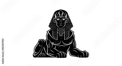 Egyptian Sphinx Monument Statue Icon Illustration.jpg