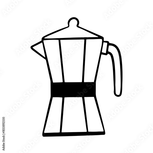 coffee pot illustration
