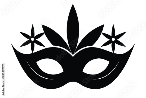 festive mask party icon