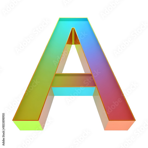 letter A letter