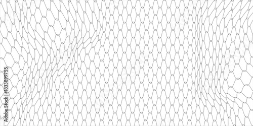 Curved net pattern. Seamless design for sportswear or equipment like soccer goals, volleyball nets, and more sport.