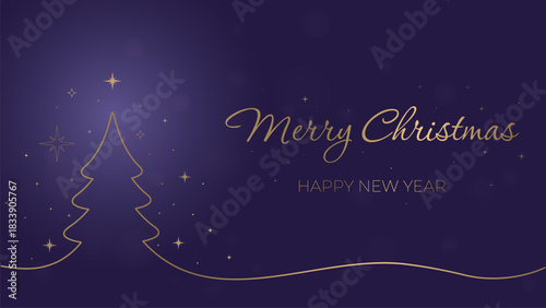 christmas tree outline