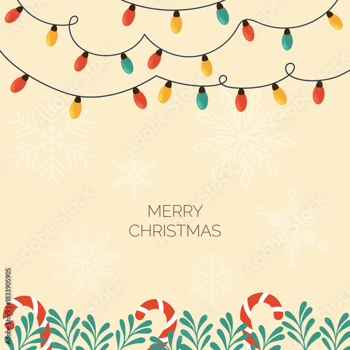 background with christmas lights