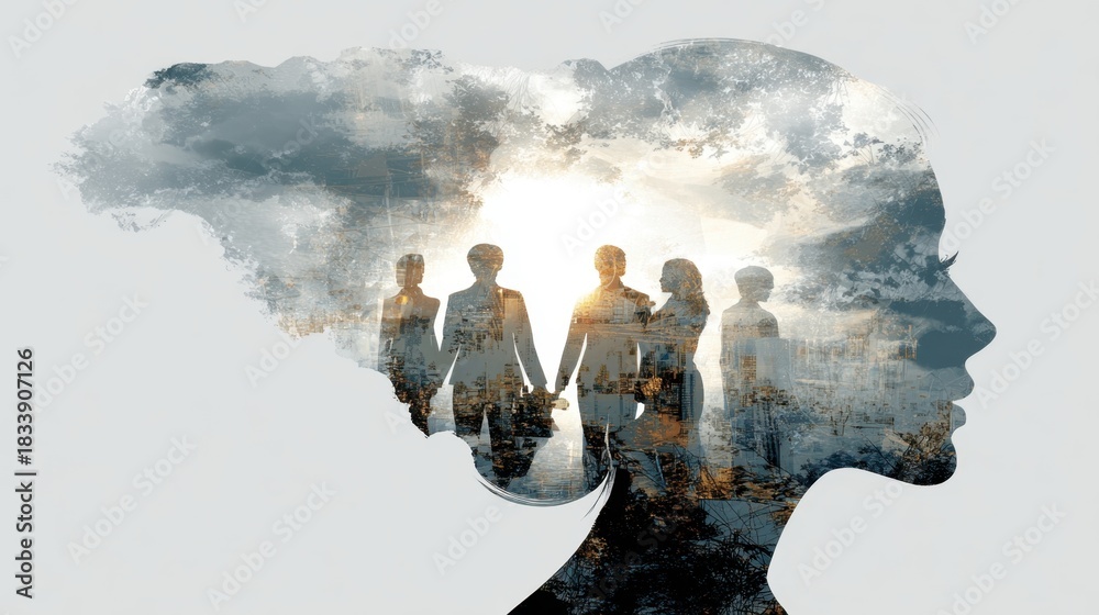 Fototapeta premium These leaders use empathy to understand concerns, wisdom to resolve conflicts, and anticipation to keep teams ahead of potential setbacks. 