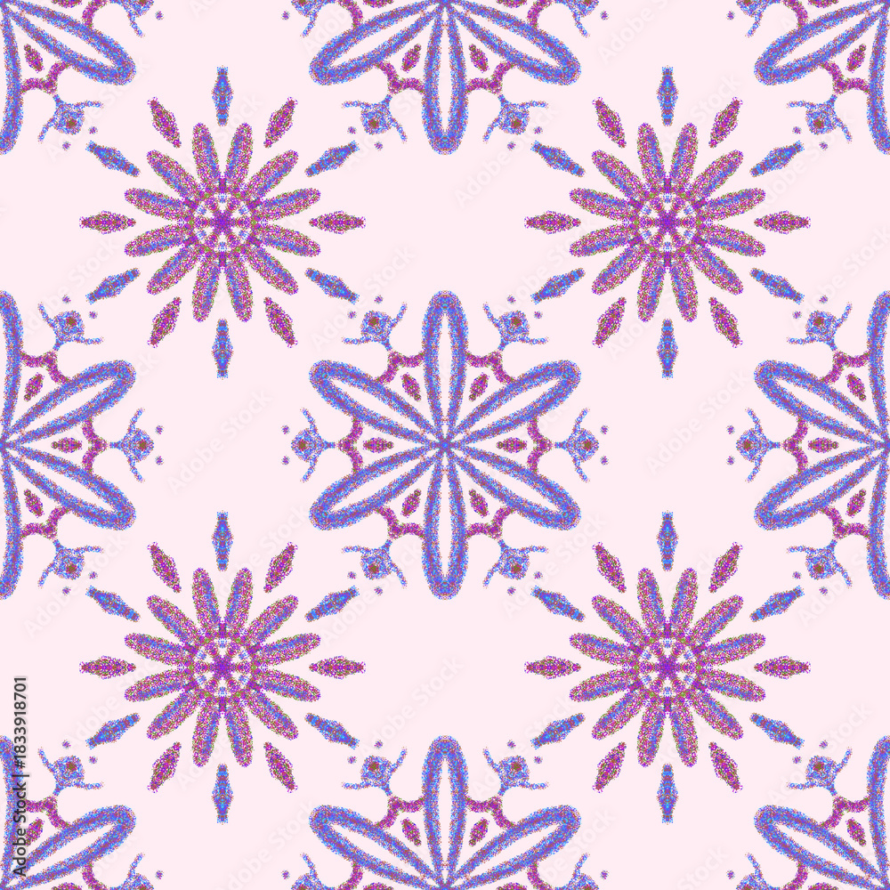 Fototapeta premium seamless pattern with flowers
